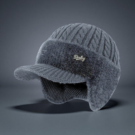 Trapper Winter Hat with Ear Flap Design | Warm Knit Cap for Cold Weather Outdoor Activities
