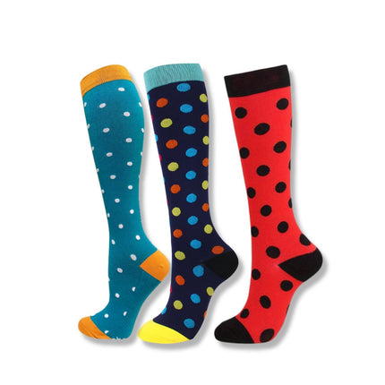 Women's Compression Socks with Knee High Support | Flexible Fit for Daily Movement and Travel