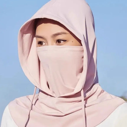 Balaclava Face Mask for Men and Women, Breathable Ice Silk Full Face Mask – image 7