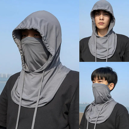 Balaclava Face Mask for Men and Women, Cooling Balaclava with UPF 50 Sun Protection, Breathable Ice Silk Full Face Mask
