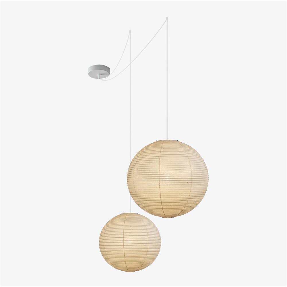 KumoLight | Stylish Contemporary Cotton Paper Pendant Lighting Fixture 13