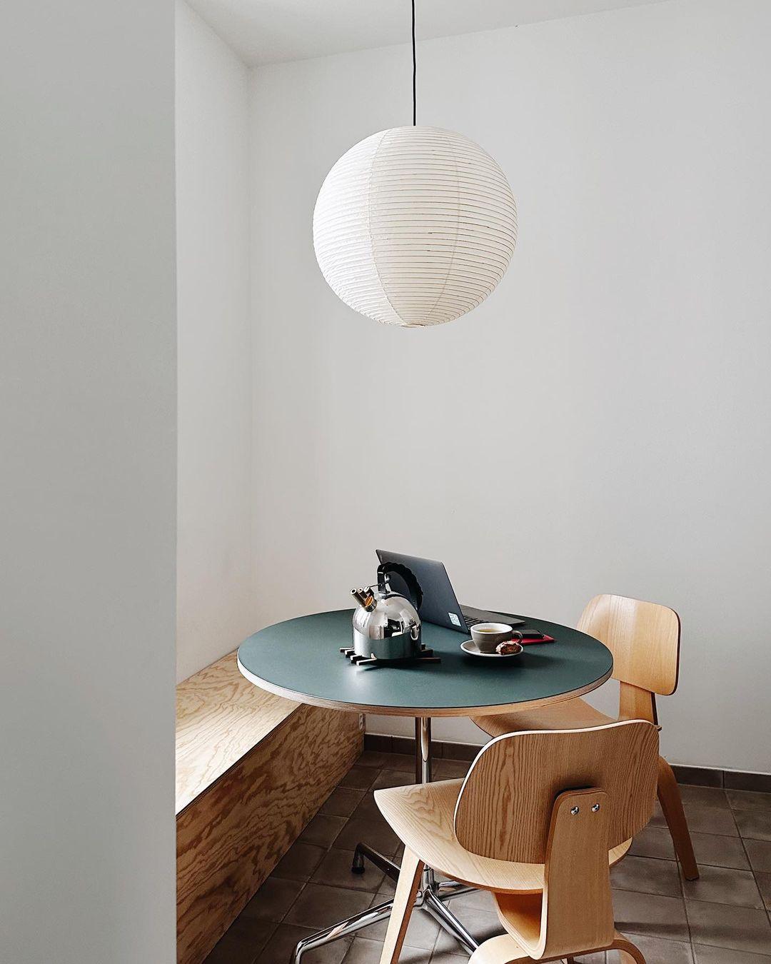 KumoLight | Stylish Contemporary Cotton Paper Pendant Lighting Fixture 8