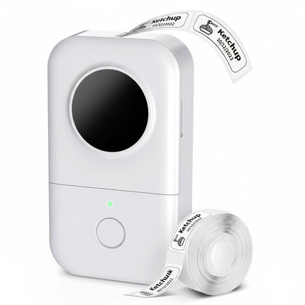 Bluetooth Label Maker Mini Printer with Thermal Technology | Portable Inkless Labeling for Home and Office Organization