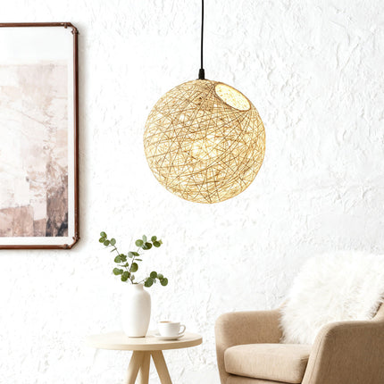 Rattan Pendant Lights, Dining Room Light Fixture – image 11