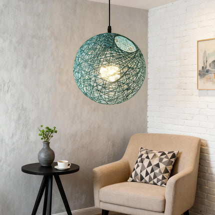 Rattan Pendant Lights, Modern Pendant Light for Living Room – image 21