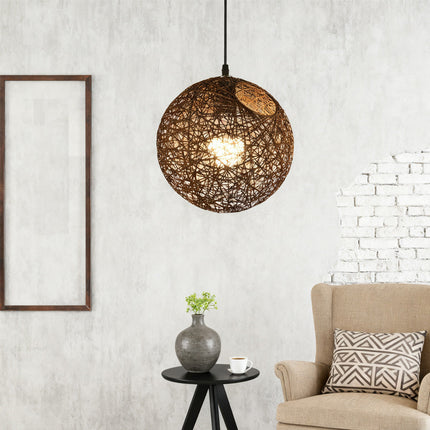 Rattan Pendant Lights, Dining Room Light Fixture – image 14