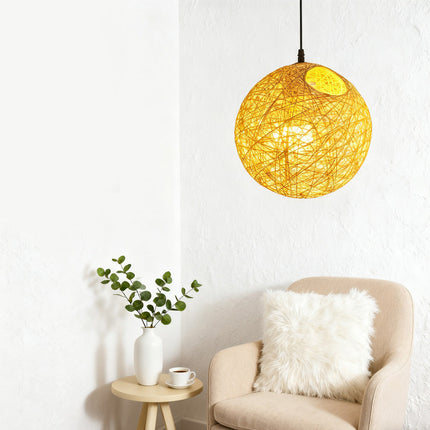 Rattan Pendant Lights, Dining Room Light Fixture – image 17