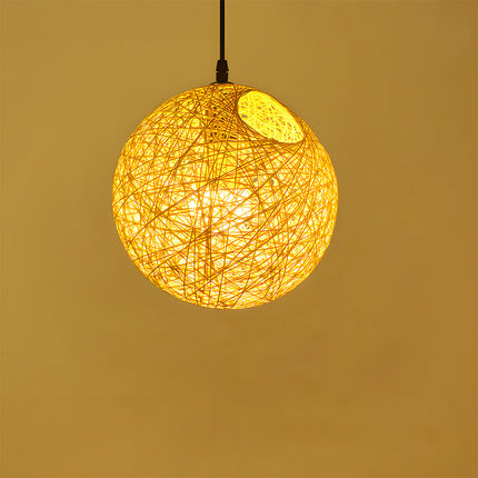 Rattan Pendant Lights, Dining Room Light Fixture – image 32