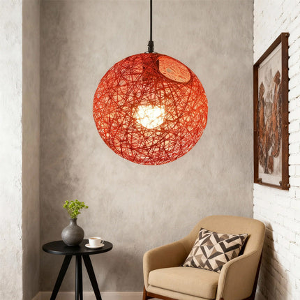 Rattan Pendant Lights, Modern Pendant Light for Living Room – image 18