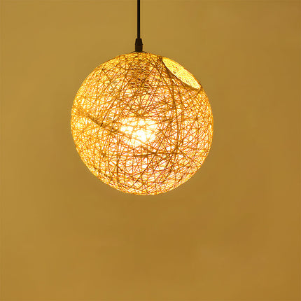Rattan Pendant Lights, Modern Pendant Light for Living Room – image 30