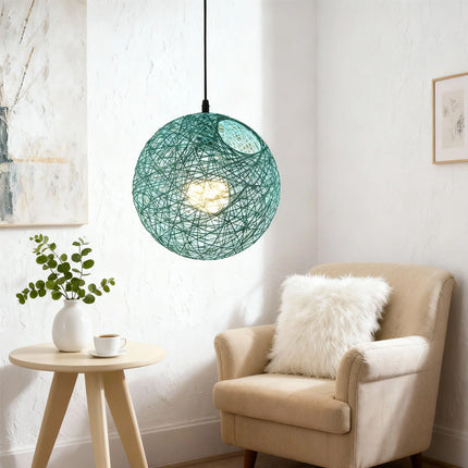 Rattan Pendant Lights, Dining Room Light Fixture – image 20