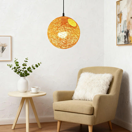 Rattan Pendant Lights, Dining Room Light Fixture – image 23