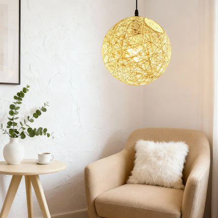Rattan Pendant Lights, Dining Room Light Fixture – image 8