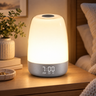 Rechargeable Night Light Dimmable, Sunrise Wake Up Light with Dual Alarm, White Noise Machine with Nature Sounds_00