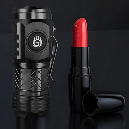 Compact LED Mini Flashlight with Rechargeable Battery & Waterproof Design | Versatile Light for Camping and Emergencies