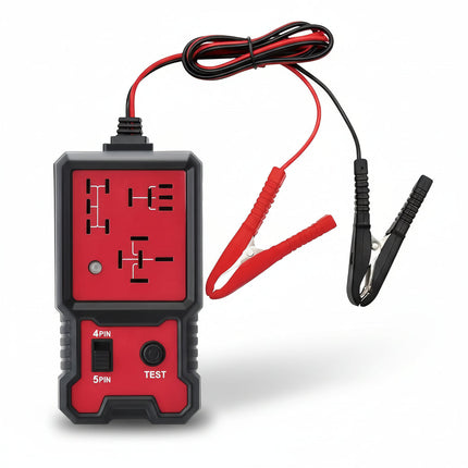 12V Car Battery Tester with LED Indicator | Quick Voltage Checks for Safe Vehicle Maintenance