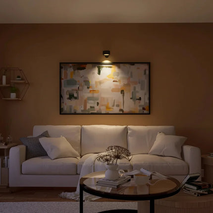 Cordless LED Wall Lamp with 360-Degree Rotation | Dimmable Lighting for Flexible Home Mood