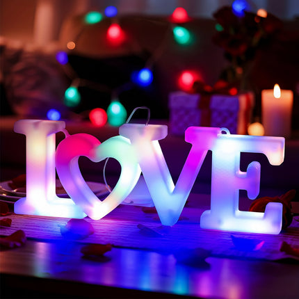Heart LED Night Light for Cozy Home Decor | Battery Powered Design for Soft Ambient Glow