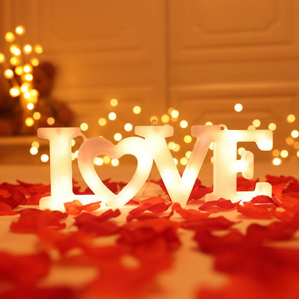 Heart LED Night Light for Cozy Home Decor | Battery Powered Design for Soft Ambient Glow