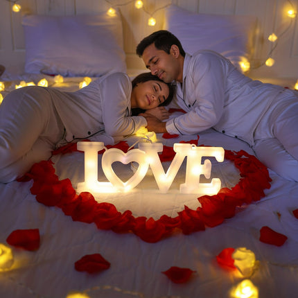 Heart LED Night Light for Cozy Home Decor | Battery Powered Design for Soft Ambient Glow