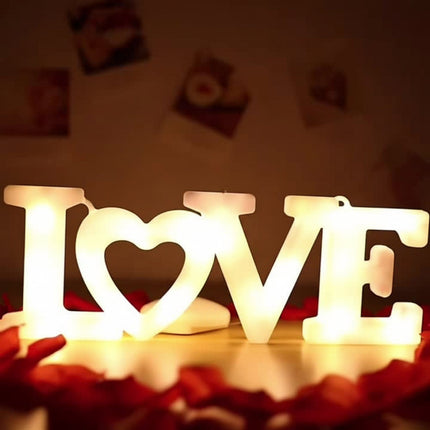 Heart LED Night Light for Cozy Home Decor | Battery Powered Design for Soft Ambient Glow