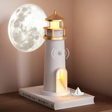 Moonlight Projection Lamp with Adjustable Brightness & Remote Control | Relaxing Ambiance for Bedrooms and Nurseries