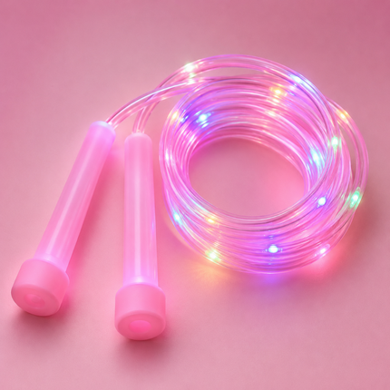 LED Jump Rope with Adjustable Length & LED Lights | Fun Fitness Activity for Kids' Coordination and Exercise
