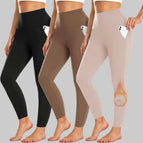 S - M / Black/Mocha/Nude Beige