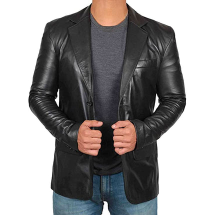 Mens Blazers Leather – image 7