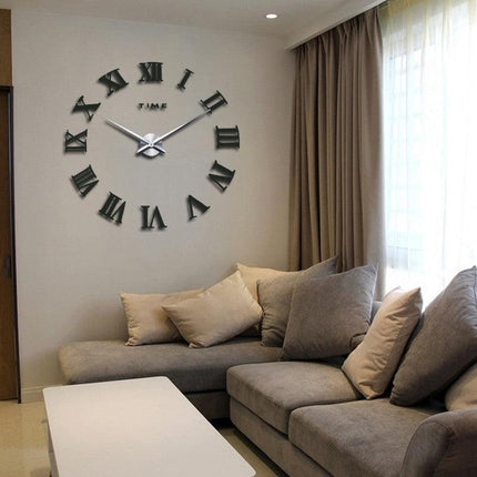 Wall Clocks for Living Room, Modern Wall Clock DIY Quartz