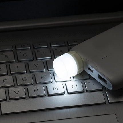 Mini USB LED Reading Light, Plug In Book Lamp for Laptop and Power Bank, Bedside and Camping Light