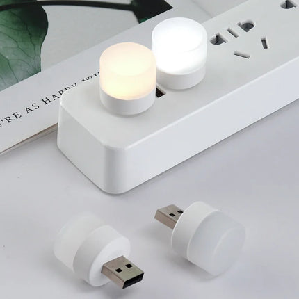 Mini USB LED Reading Light, Plug In Book Lamp for Laptop and Power Bank, Bedside and Camping Light