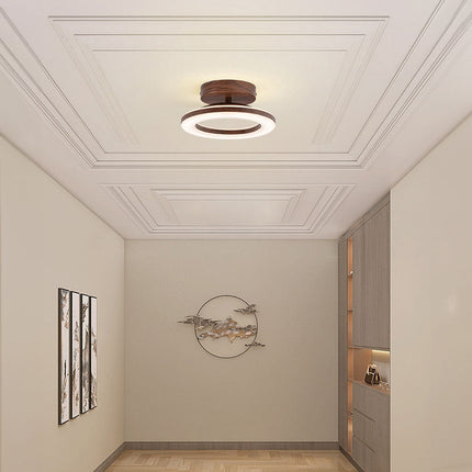 Acrylic Round LED Ceiling Light with Modern Minimalist Design | Soft, Even Illumination for Hallways and Entrances