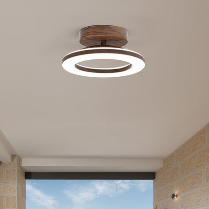 Acrylic Round LED Ceiling Light with Modern Minimalist Design | Soft, Even Illumination for Hallways and Entrances