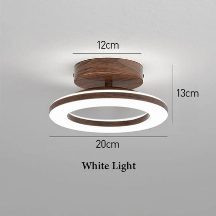 Acrylic Round LED Ceiling Light with Modern Minimalist Design | Soft, Even Illumination for Hallways and Entrances