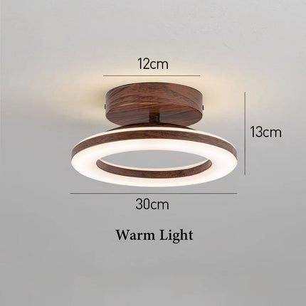 Acrylic Round LED Ceiling Light with Modern Minimalist Design | Soft, Even Illumination for Hallways and Entrances