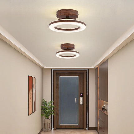 Acrylic Round LED Ceiling Light with Modern Minimalist Design | Soft, Even Illumination for Hallways and Entrances