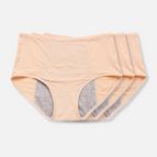 Beige / M / 3-Pack