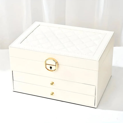 Womens Jewelry Box, Multilayer Display Case