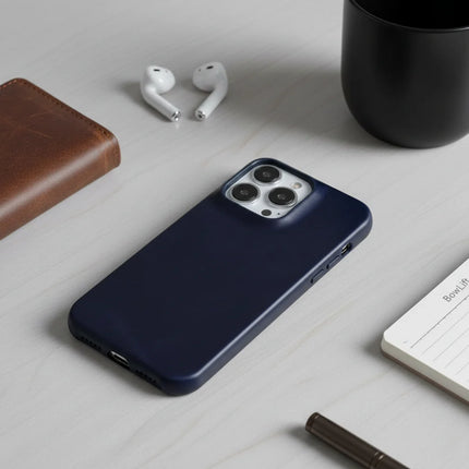 Leather iPhone Case with Oil Wax Finish | MagSafe Compatible Protection for iPhone 13 to 16 Series 2