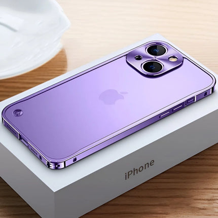 Aluminum iPhone Case with Protective Bumper Frame | Lightweight Design for Maximum Durability and Style