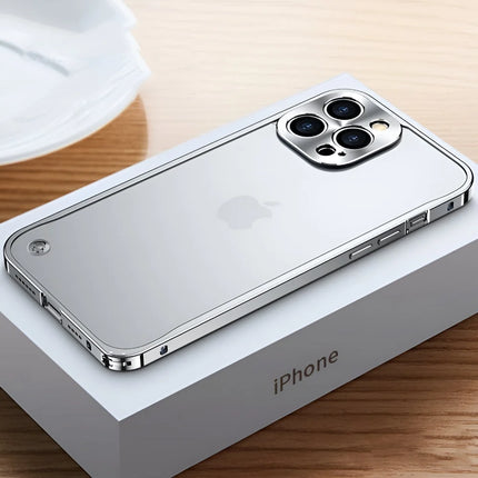 Aluminum iPhone Case with Protective Bumper Frame | Lightweight Design for Maximum Durability and Style