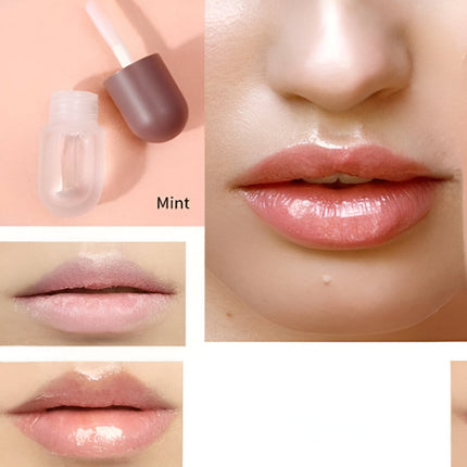 Lip Gloss Plumper Set with Hydrating Balm | Dual-Action Formula for Smooth, Fuller Lips