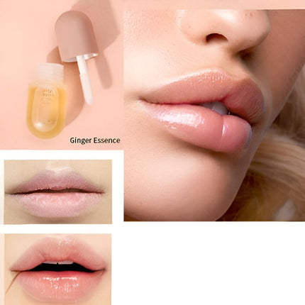 Lip Gloss Plumper Set with Hydrating Balm | Dual-Action Formula for Smooth, Fuller Lips