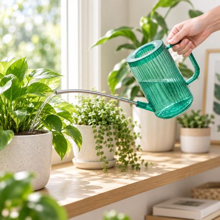 Watering Can for Indoor Plants, Plastic Watering Can with Long Spout for Houseplants, Watering Pot for Hanging Plants_05