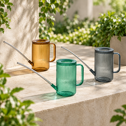Watering Can for Indoor Plants, Plastic Watering Can with Long Spout for Houseplants, Watering Pot for Hanging Plants_00
