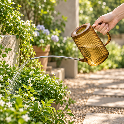Watering Can for Indoor Plants, Plastic Watering Can with Long Spout for Houseplants, Watering Pot for Hanging Plants_04