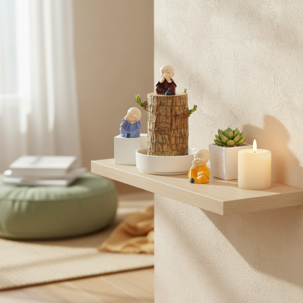Indoor Plant for Desk, Live Lucky Bamboo Plant in Pot, Air Purifying Plant and Low Light Houseplant for Office_05