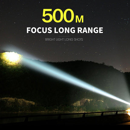 Rechargeable Flashlight 12000 Lumens, LED Flashlight with Zoom and 5 Modes – image 5