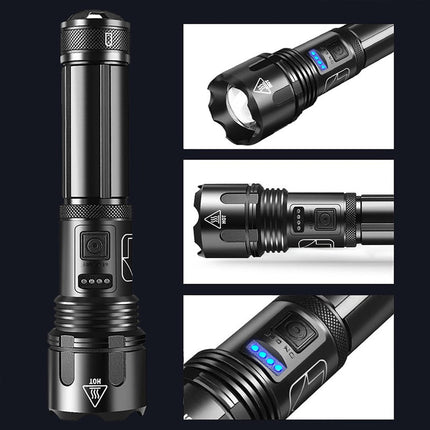 LED Flashlight with Zoom and 5 Modes, Waterproof High Lumen Flashlight for Camping – image 6